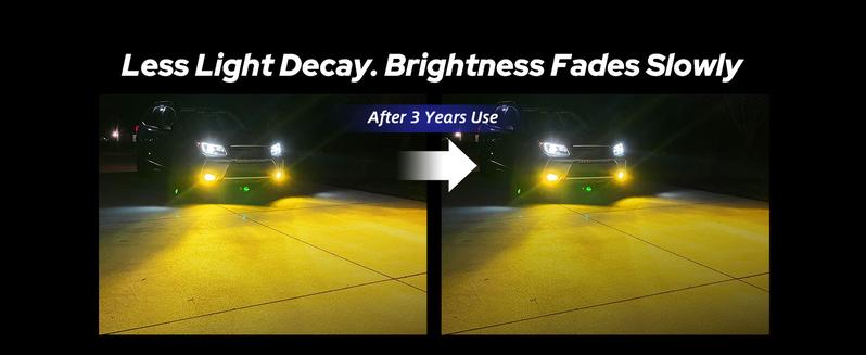 H8 H11 H16 LED Fog Light Bulbs or DRL, AUTOONE 3000K Amber Yellow Super Bright for Automotive Car Fog Lights Replacements, 50000 Hours Lifespan, Plug and Play, Pack of 2 H8 H11 H16 LED Fog Light Bulbs or DRL, AUTOONE 3000K Amber Yellow Super Bright for Automotive Car Fog Lights Replacements, 50000 Hours Lifespan, Plug and Play, Pack of 2