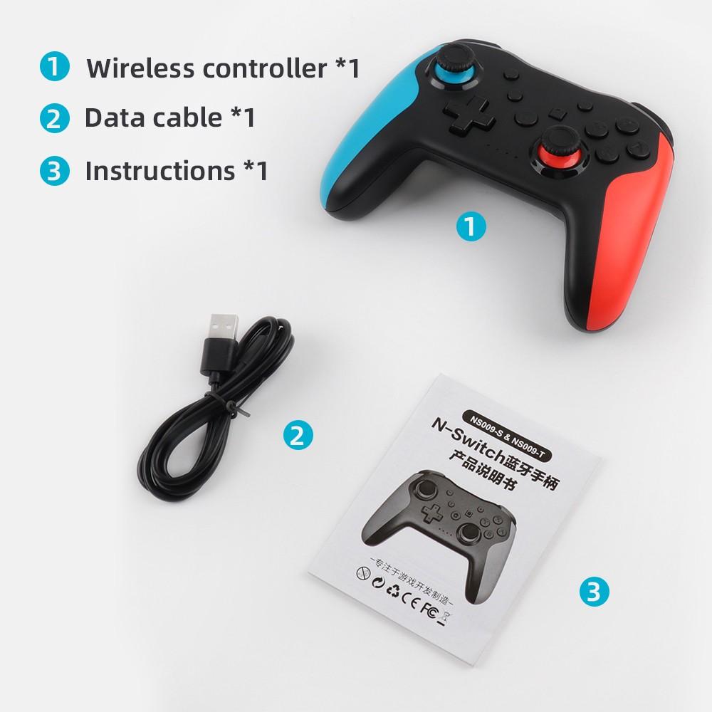Wireless Bluetooth-compatible Game Controller, Universal Controller, Dual Vibration Joystick for Nintendo Ps3 PC Windows, Perfect Gaming Handle for Console Enthusiasts