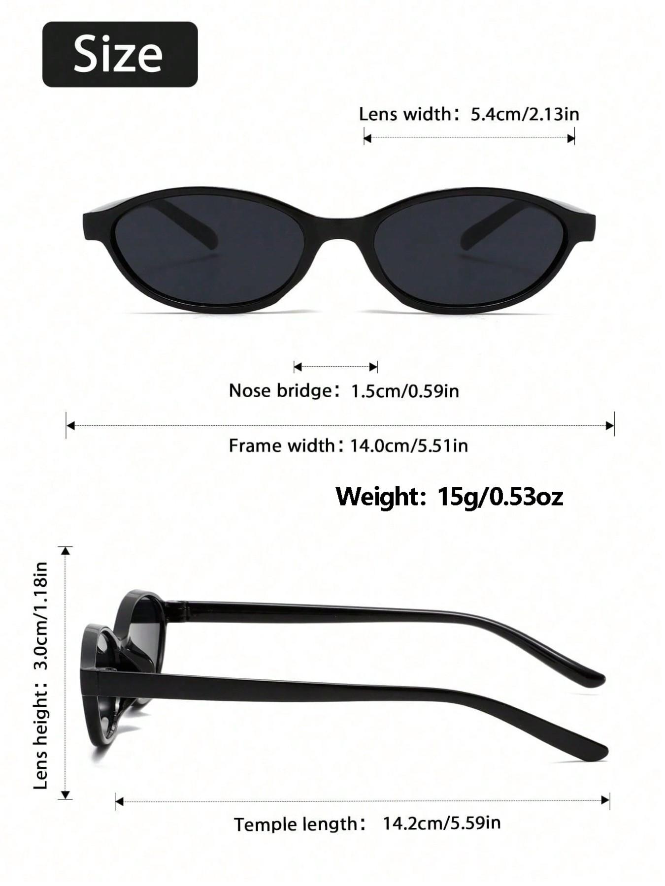 Vintage Oval Women's Sunglasses for Driving, Vacation, and Music Festivals, Stylish Retro Eyewear for Casual Outings, Fashionable Sunglasses, Trendy Vintage Sunglasses