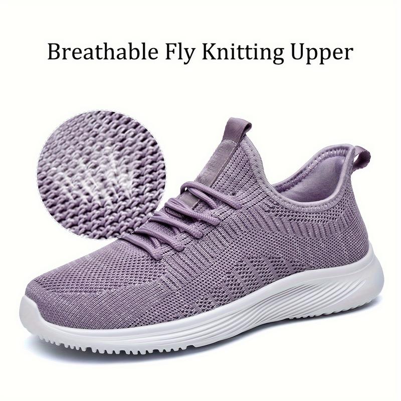 Womens Walking Shoes Slip On Lightweight Memory Sneakers for Tennis Gym Running