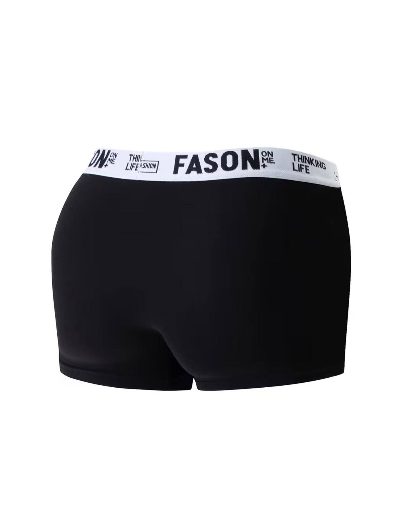 10 pcs random men's solid color flat cornered underwear, Elastic waistband, quick drying, comfortable men's underwear, Suitable for casual wear at home, fashionable men's underwear, Soft and suitable for all seasons, Lightweight Underwear