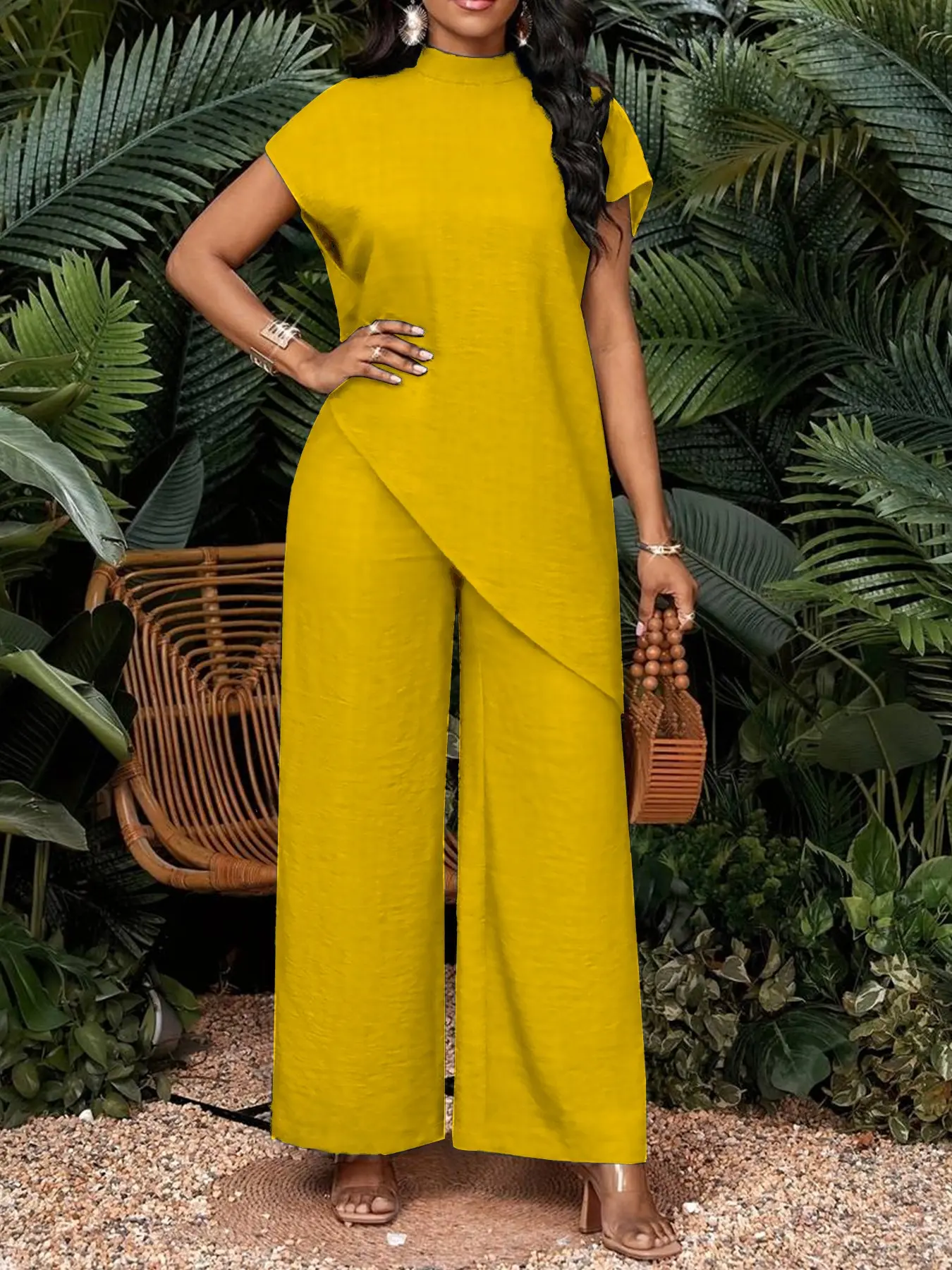 Bright yellow
