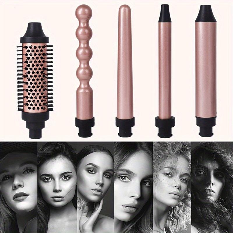 5 in 1 Hair Curler, 1 Box Multifunctional Automatic Hair Curler, Hair Styling Tool for Home & Salon Use