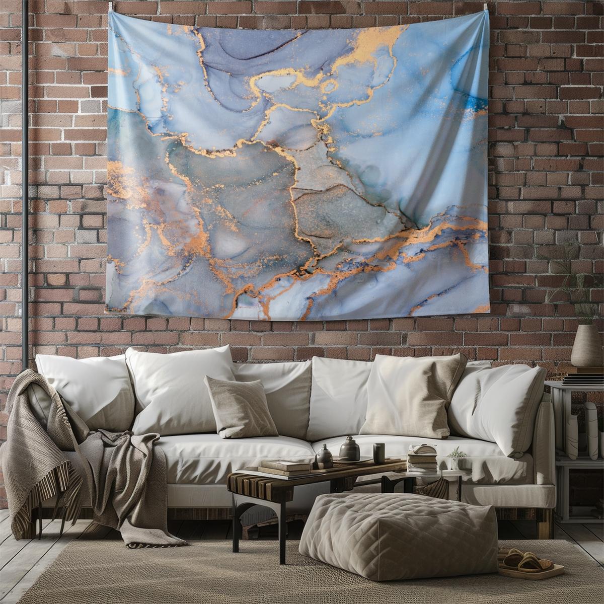 Marble Print Tapestry, Multiple Styles, Luxury Minimalist, Soft Lightweight Durable, Wall Hanging Decor for Bedroom Living Room, Suitable for All People, Ideal Gift Choice