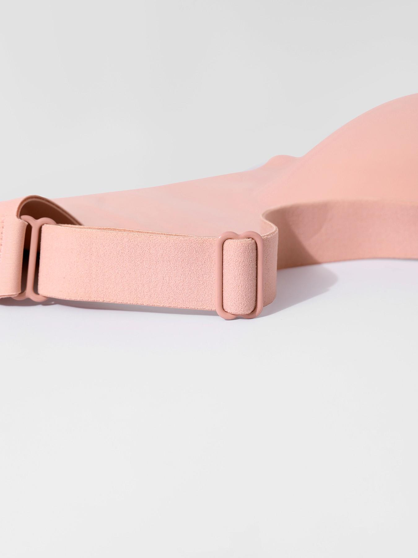 1 Pack / 6 colors, high-quality women's seamless jelly bra, four rows of three hooks, XS-XL sizes, push-up and adjustable sports vest, suitable for daily wear, parties, yoga, comfortable, breathable and skin-friendly, women's non-wire bra.