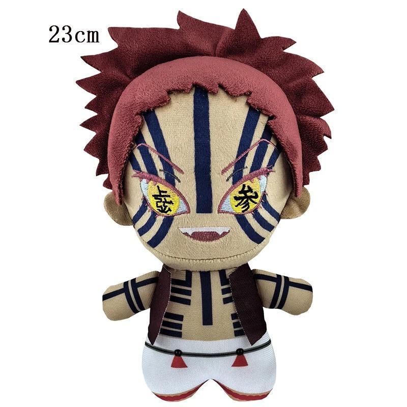 Demon Slayer Plush Stuffed Toys Tsugikuni Yoriichi Tsugikuni Michikatsu Akaza Anime Cartoon Figure Doll Children's Birthday Gift