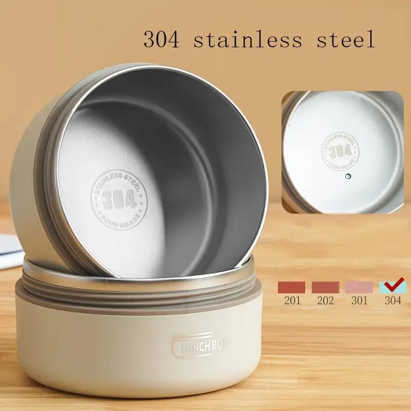 Stainless Steel Lunch Box Set, 1 Set including 3Counts Lunch Boxes and 1 Count Insulated Bag,Insulated Food Lunch Container Set for Adult & Kids Stainless Steel Lunch Box Set, 1 Set including 3Counts Lunch Boxes and 1 Count Insulated Bag,Insulated Food Lunch Container Set for Adult & Kids