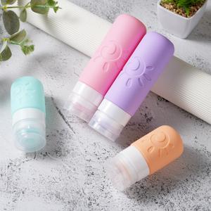 18 Pack travel Bottles for Toiletries, TSA Approved Silicone Travel Containers Leak Proof Refillable Travel Accessories for Shampoo Conditioner Lotion Body Wash