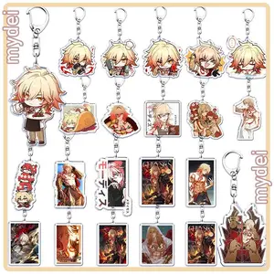 Game Hsr Mydei Keychains for Accessories Bag Fashion Gamer Star Rail Key Chain Ring Jewelry Mydeimos Gifts Keyrings