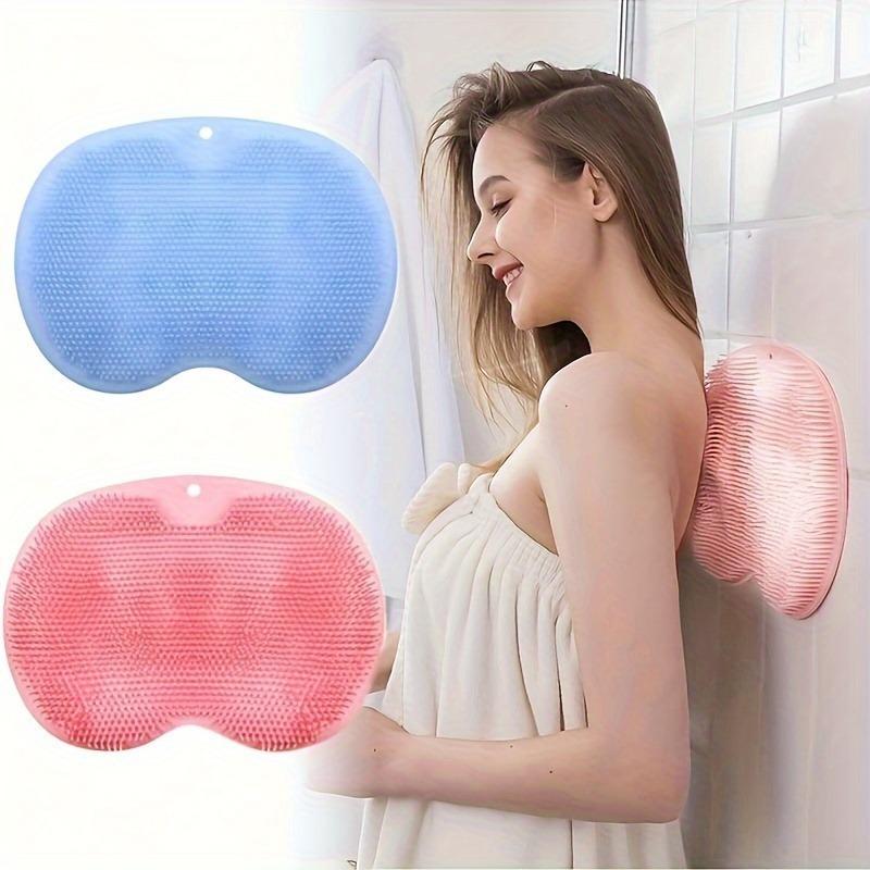 1pc Lazy Person's Bath Brush Foot Mat with Massage Pad, Anti-Slip Shower Mat, Body Brush, Foot Scrubber