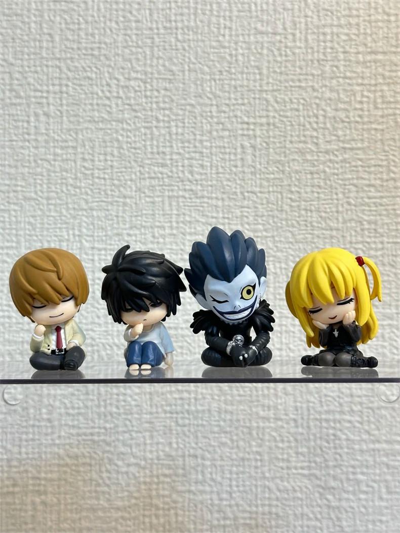 Anime Death Note Sleeping Blind Box Action Figure Pvc 5cm Mini Light Yagami L Misa Amane Ryuk Model Ornament Collection Figurine
