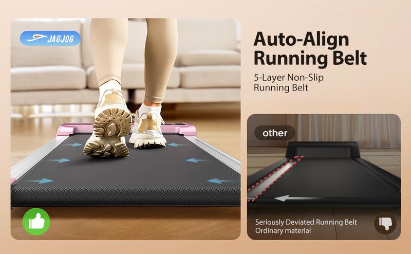 【New Year Sale】Jagjog Walking Pad Treadmill with Incline, 4 in 1 Under Desk Treadmills for Home Office, 2.5HP Low Noise 265LB Capacity Portable Treadmill with Remote Control for Walking Jogging Running