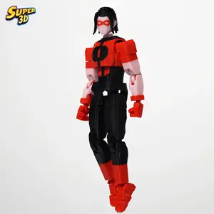 Super 3D 3D Printed Oliver Grayson Kid Omni-Man Invincible Boy Dummy13 T13 Multi-Jointed Movable Shapeshift Action Figure Toys