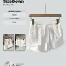 Spring Summer New Linen Shorts for Women, Outerwear Thin Wide Leg High Waist Slimming Loose Casual Elegance Sporty Shorts Womenswear Casual Comfy Shorts High Waisted Short