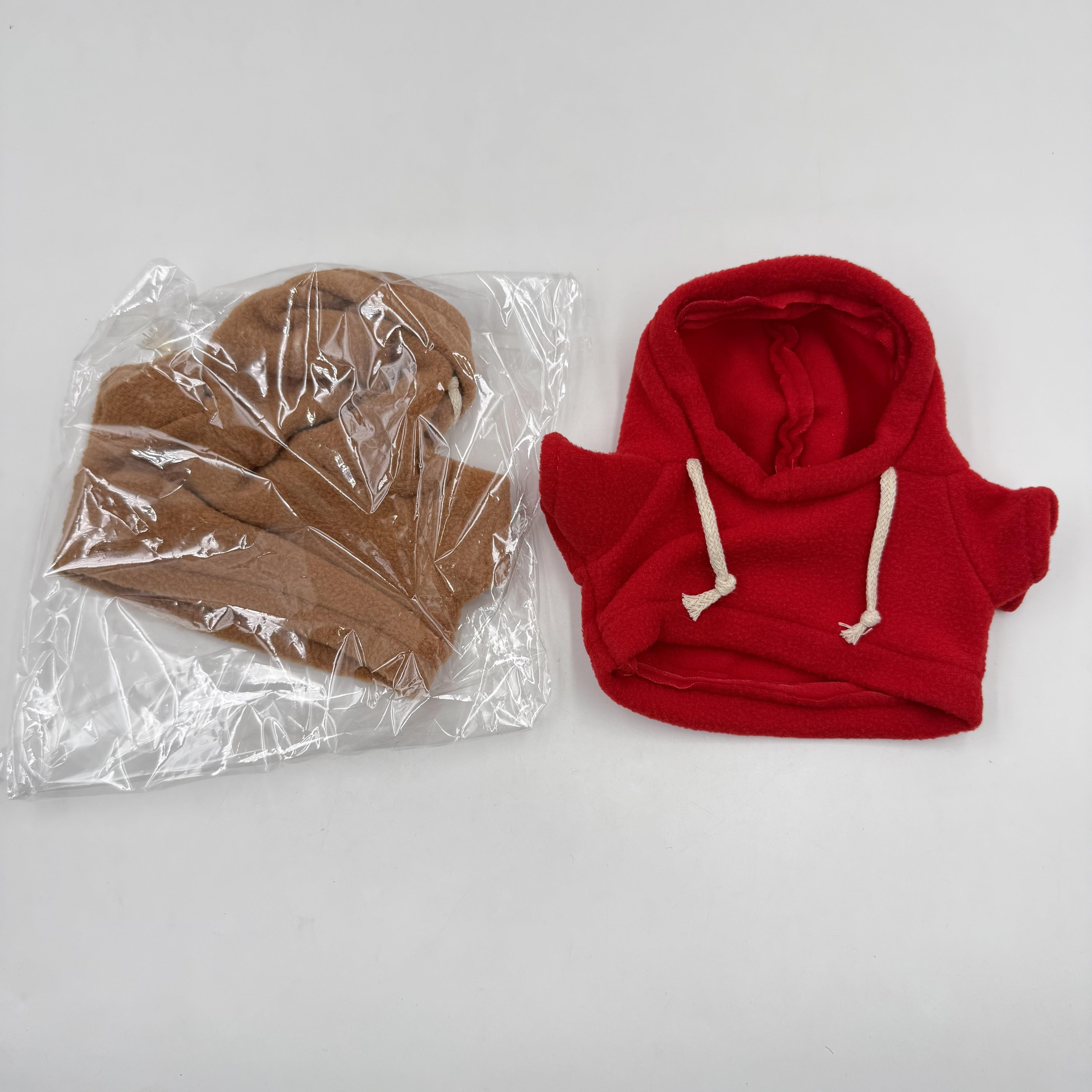 1PC Pet Basic Pullover Hoodies for 30cm/11.8in Height Small Pets Bunny /Kitten Warm Outdoor Clothing For baby rabbit Guinea, Soft Pet Sweatshirt Warm Pet Clothing Small Pet Homewear Small Animal Apparel Playful Pet Design