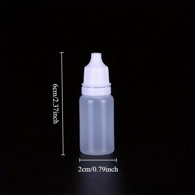 25pcs/50pcs/100pcs Refillable Design Squeezable Dropper Bottle, Nozzle Bottle Squeeze Bottle, Drop Bottle Small Plastic Bottle, Water Dispenser Bottle, Ink Bottle, Pigment Packaging Dispenser Bottle, Storage Bottles