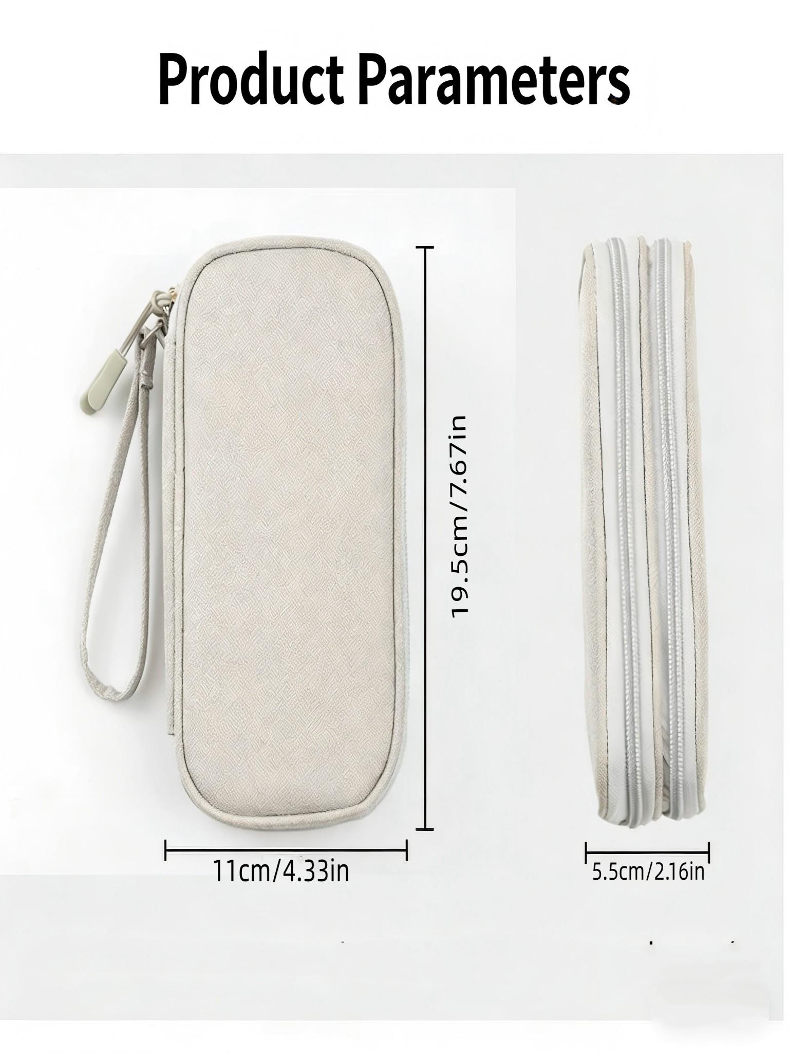 New Makeup Bag Charger Data Line Storage Box USB Flash Drive Mobile Hard Disk Phone Case Earphone Digital Organizer