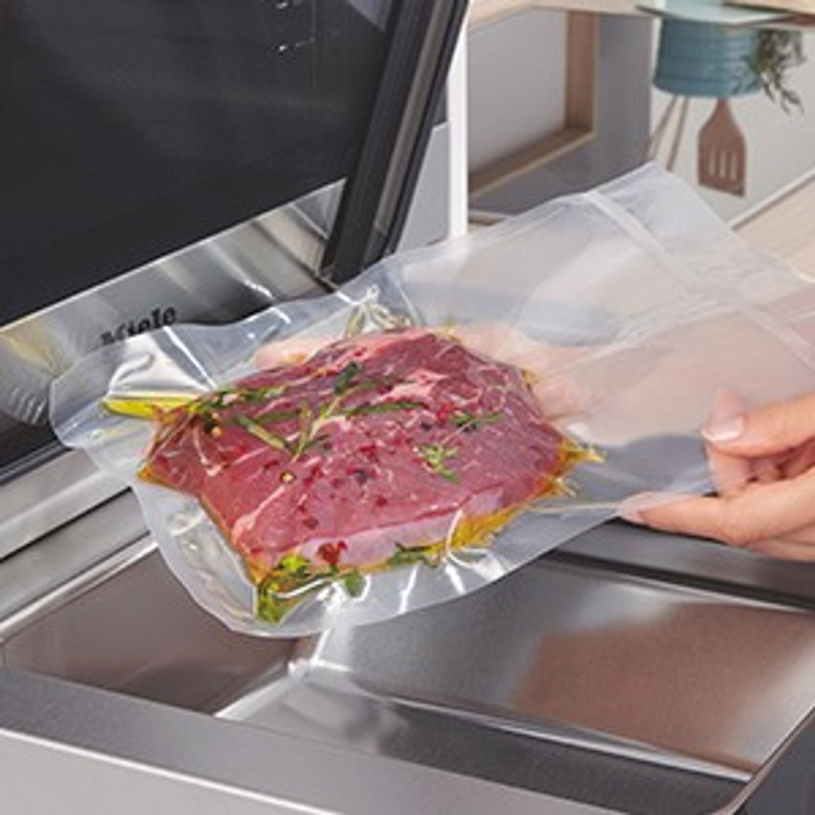 Chamber Vacuum Sealer Bags 300 Count 6" x 10" 8" x 12" 10" x 13" For 3-Mil Vacuum Chamber Bags Pre-Cut Chamber Vacuum Bags- BPA-Free -Heavy Duty Chamber Machine Pouches