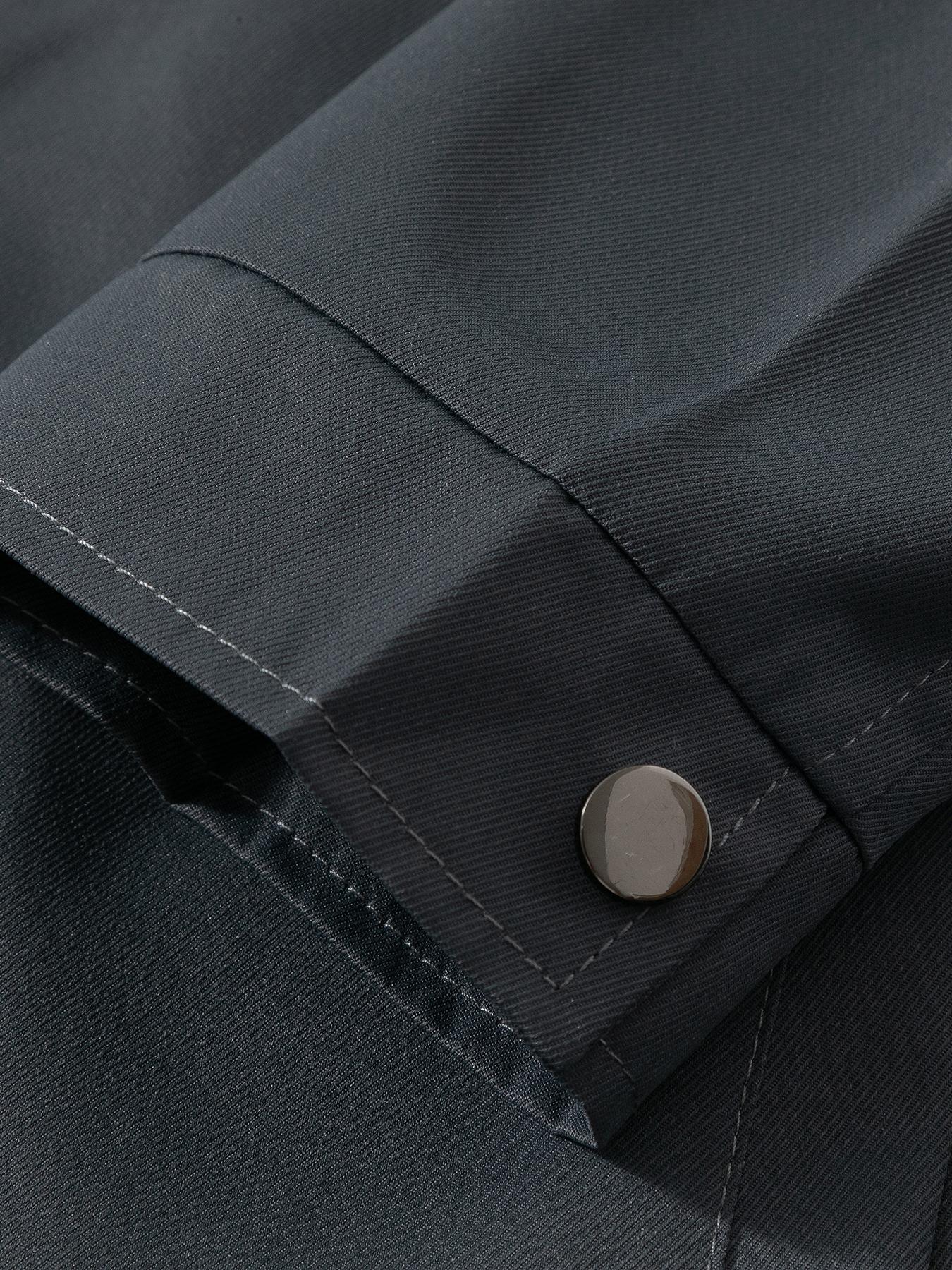 Men's Lightweight Casual Jacket, Polyester Fabric, Zipper Closure, Collar Design, Suitable for Daily Wear & Travel