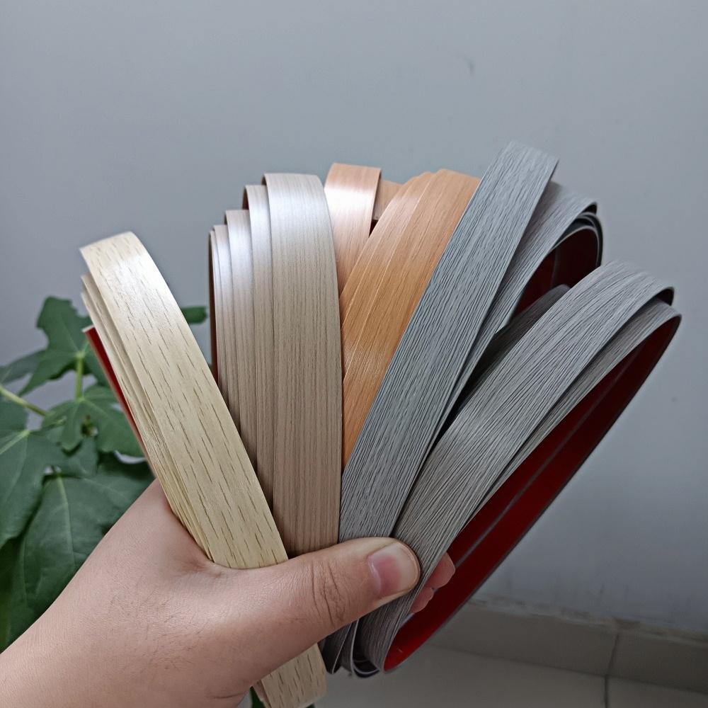 1 roll of self-adhesive edging repair strip, self-adhesive PVC decorative strip, easy to install, suitable for cabinet repair and furniture renovation（300cm/118.11inch)