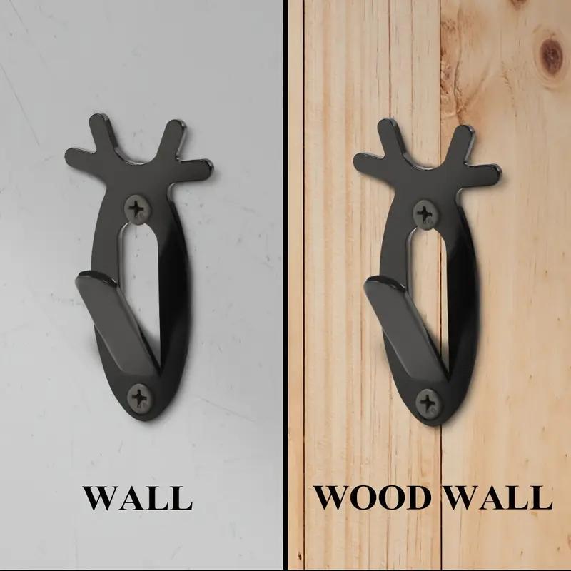 5/10Pcs Christmas European Mount Skull Wall Hanger Hook Deer Antelope Antler Mount Bracket Upgraded Version Organiser