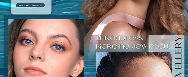 ORAZIO Push-in Stud Earrings 14K Gold Plated 316L Surgical Steel Hypoallergenic 20G 18G Flat Back Multi-Pack for Cartilage Helix Tragus Nose Piercing Jewelry Women