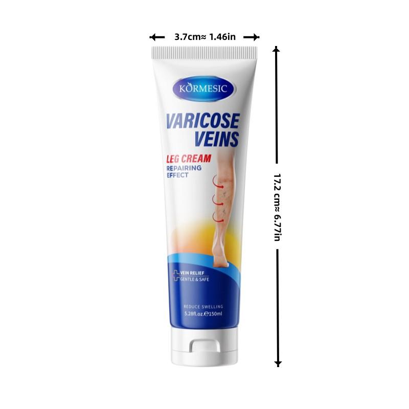Natural Moisturizing Leg Soothing Cream, Relieves Fatigue and Stiffness, Smooths Skin Texture, Reduces Veins, Even Legs Color, Daily Care