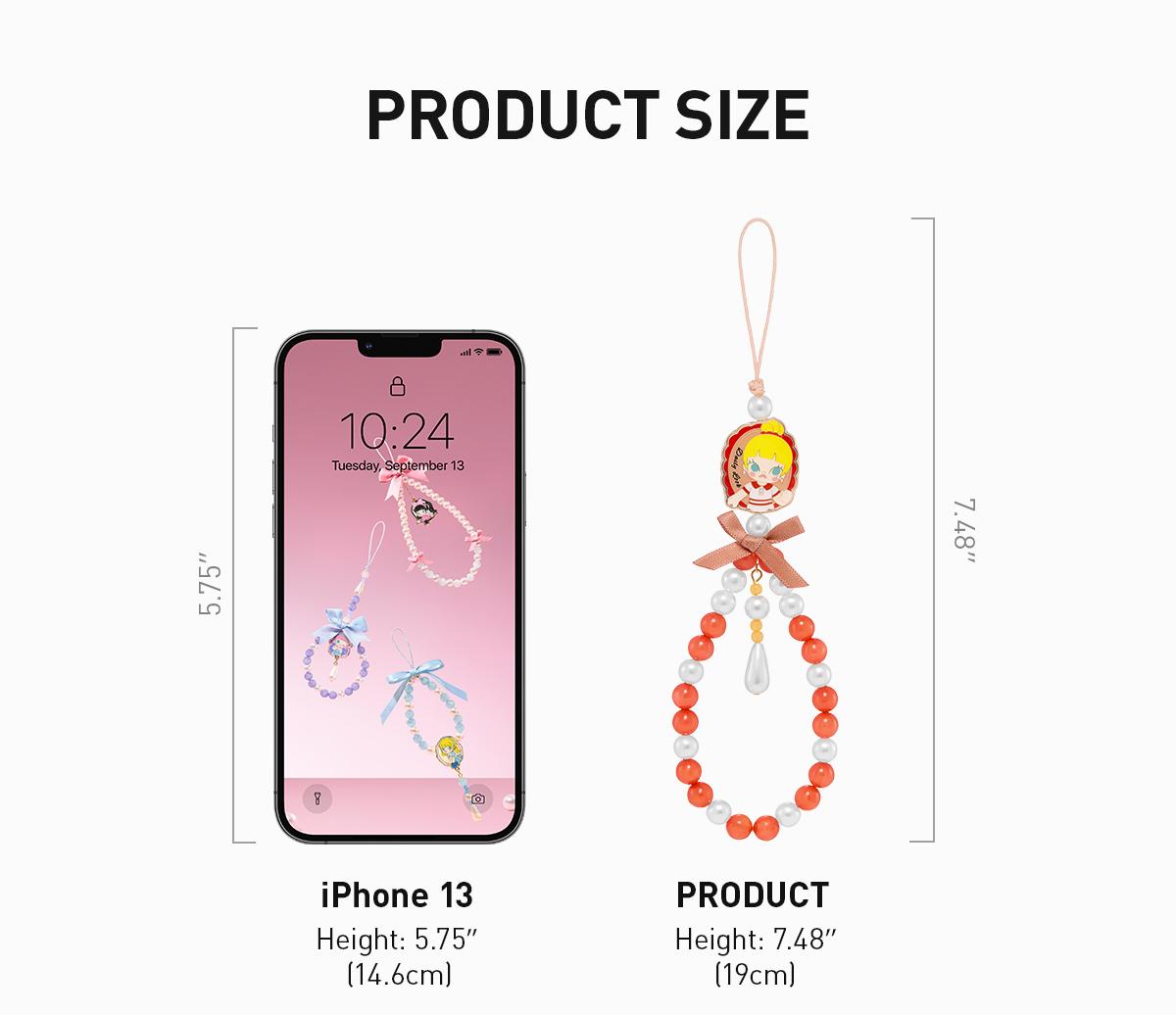 POP MART MOLLY Daily Look Series-Phone Charm Blind Box, Mystery Box