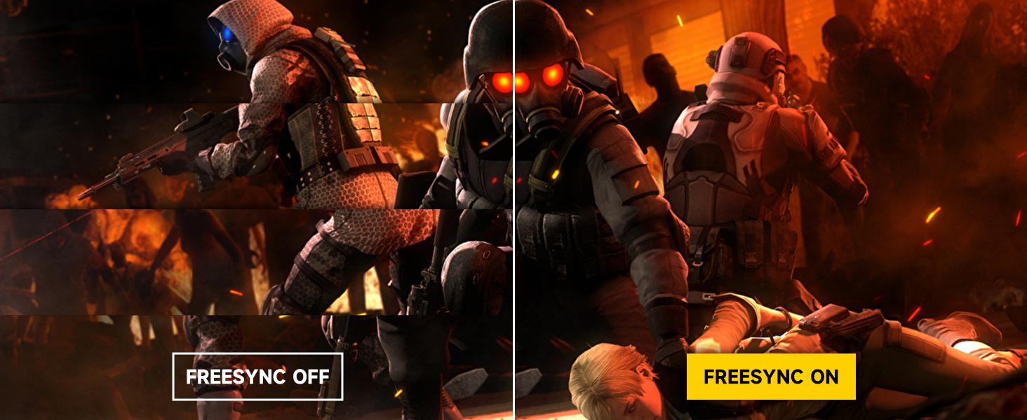 34-Inch Ultrawide Curved Gaming Monitor, 3440x1440 WQHD, Up to 165Hz, 1ms, 1500R Curvature, 100% sRGB, FreeSync Premium, HDMI 2.0 & DisplayPort 1.4, Wall Mountable - Black