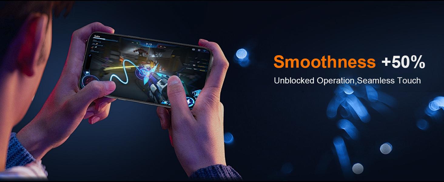 One Fish Screen Protector 2 Pack, for iphone,Samsung,Crystal Clear, Scratch-Resistant, Ultra-Smooth Touch, Privacy Protection, Easy Installation.