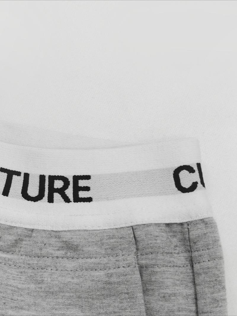 Women's Floral & Letter Print Pocket Sweatpants, Casual Jogger Pants for Daily Wear, Ladies Bottoms for All Seasons