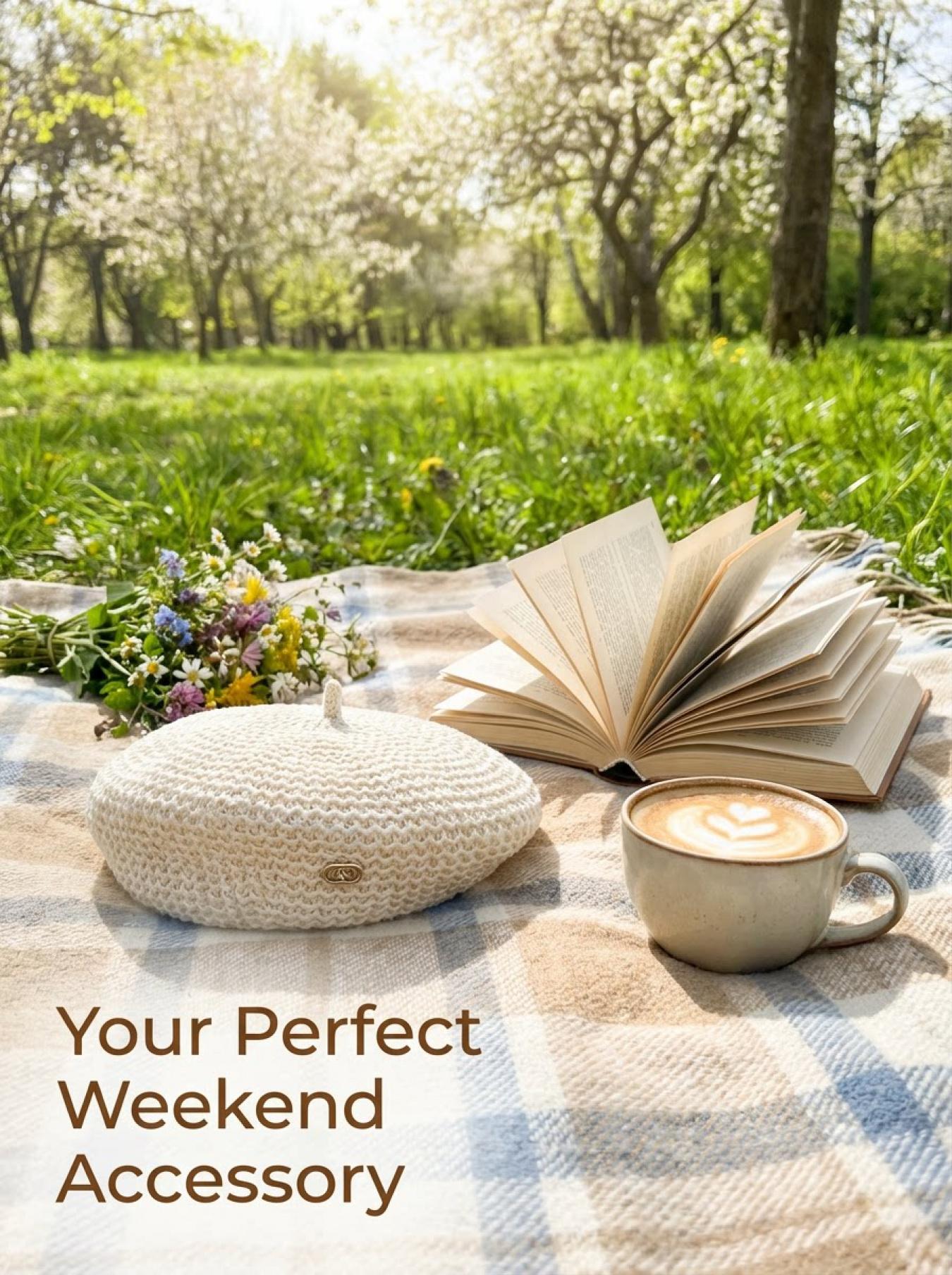 2026 Spring Summer New Hollow Out Pleated Beret Hat, Solid Color Small Charming Style, High Quality Sweet Elegant Beret, Sun Protection for Women, Lace-Trim Beret, Breathable island silk fabric for all-day comfort, Stylish Versatile chic style