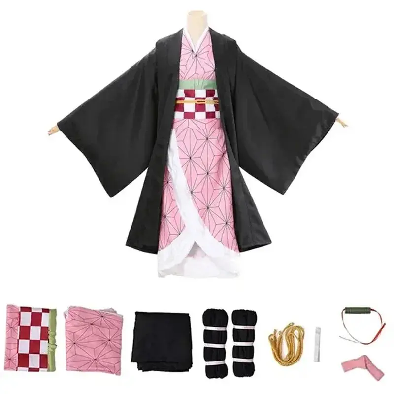 Anime character Kamado Nezuko Cosplay costume, Japanese anime adult and ...