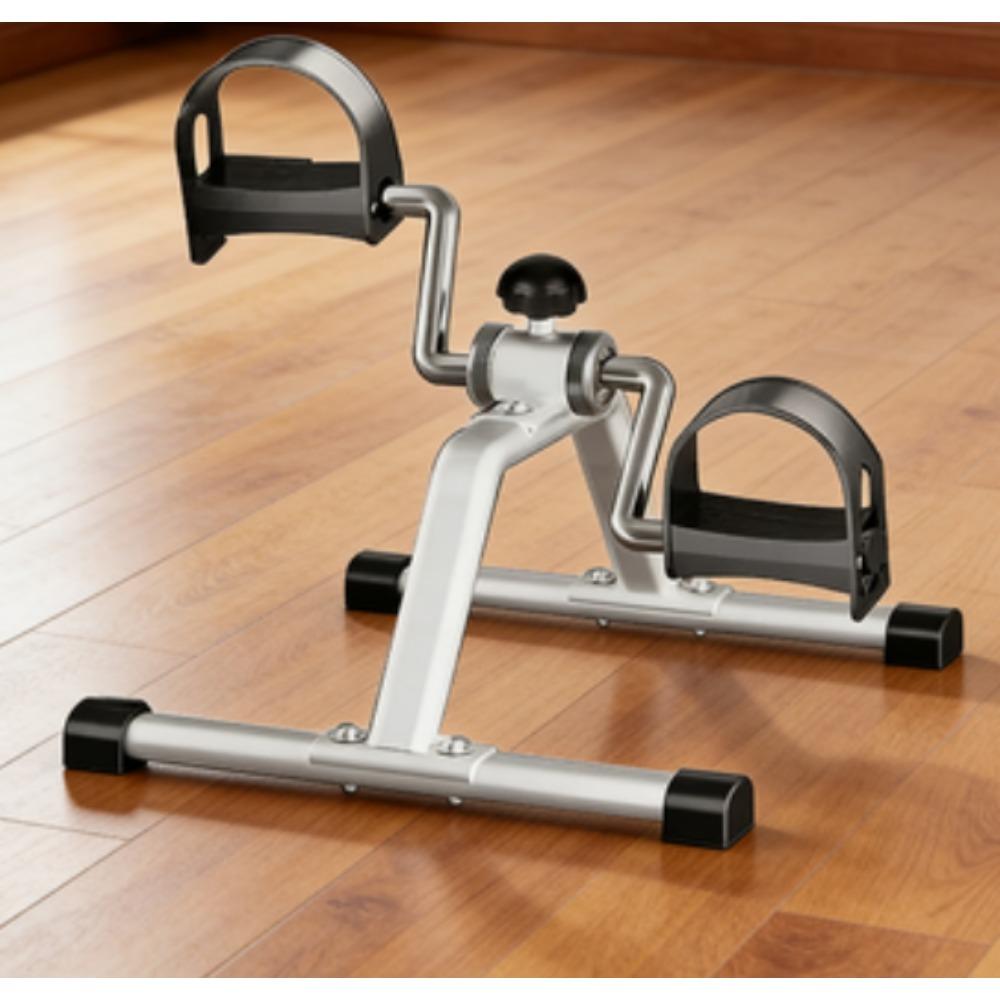 Household upper and lower limb leg trainer, 2-in-1 foot and hand fitness pedal machine, compact exercise bike for enhancing muscle blood circulation and indoor workouts