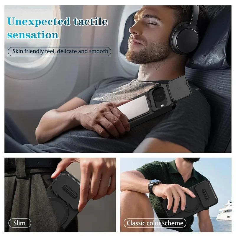 Lens Protect Magnetic Kickstand Phone Case For Google Pixel 10 10Pro 9 Pro 9Pro XL 9A 8a Wireless Charging Shockproof Back Cover