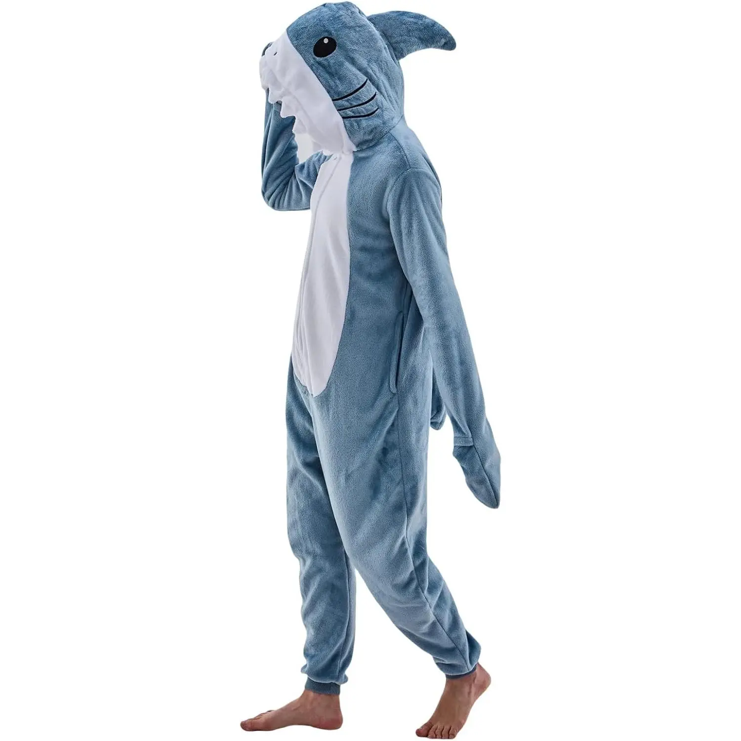 Unisex Adult Animal Onesie Pajamas, One Piece Snug Fit Halloween Costume Sleepwear HomewearGift