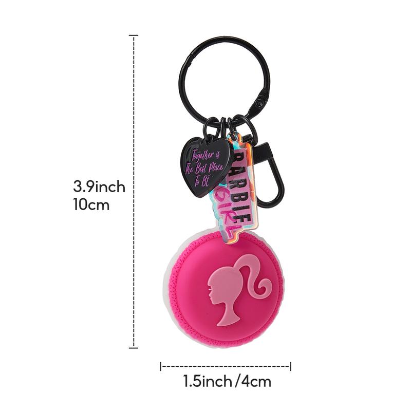 【randomly shipped】Barbie Macaron Keychain ! Perfect for Bags, Backpacks & Party Decor | TikTok Trendy Collectibles,cozyvibes| Festive Bag Must-Have