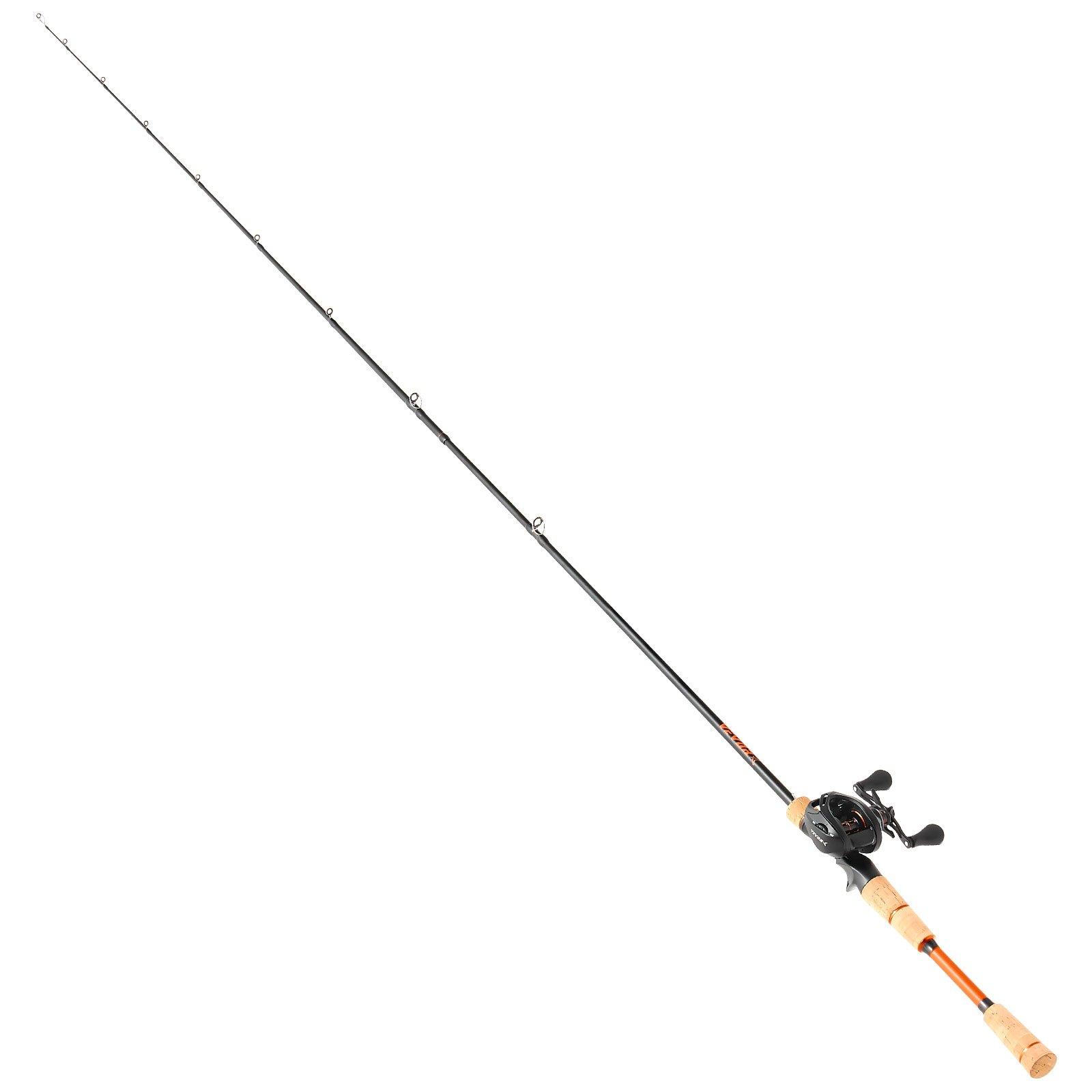 【DealsForYouDays】Unisex VEVOR IM7 Carbon Fiber Baitcasting Rod and Reel Combo, Freshwater Bass Fishing Pole with 7+1 Bearings, 7.0:1 High Gear Ratio, Left/Right Hand Use, Magnetic Brake, Cork Handle, Stainless Steel Guides with Ceramic Rings, Medium-Heavy 【DealsForYouDays】Unisex VEVOR IM7 Carbon Fiber Baitcasting Rod and Reel Combo, Freshwater Bass Fishing Pole with 7+1 Bearings, 7.0:1 High Gear Ratio, Left/Right Hand Use, Magnetic Brake, Cork Handle, Stainless Steel Guides with Ceramic Rings, Medium-Heavy
