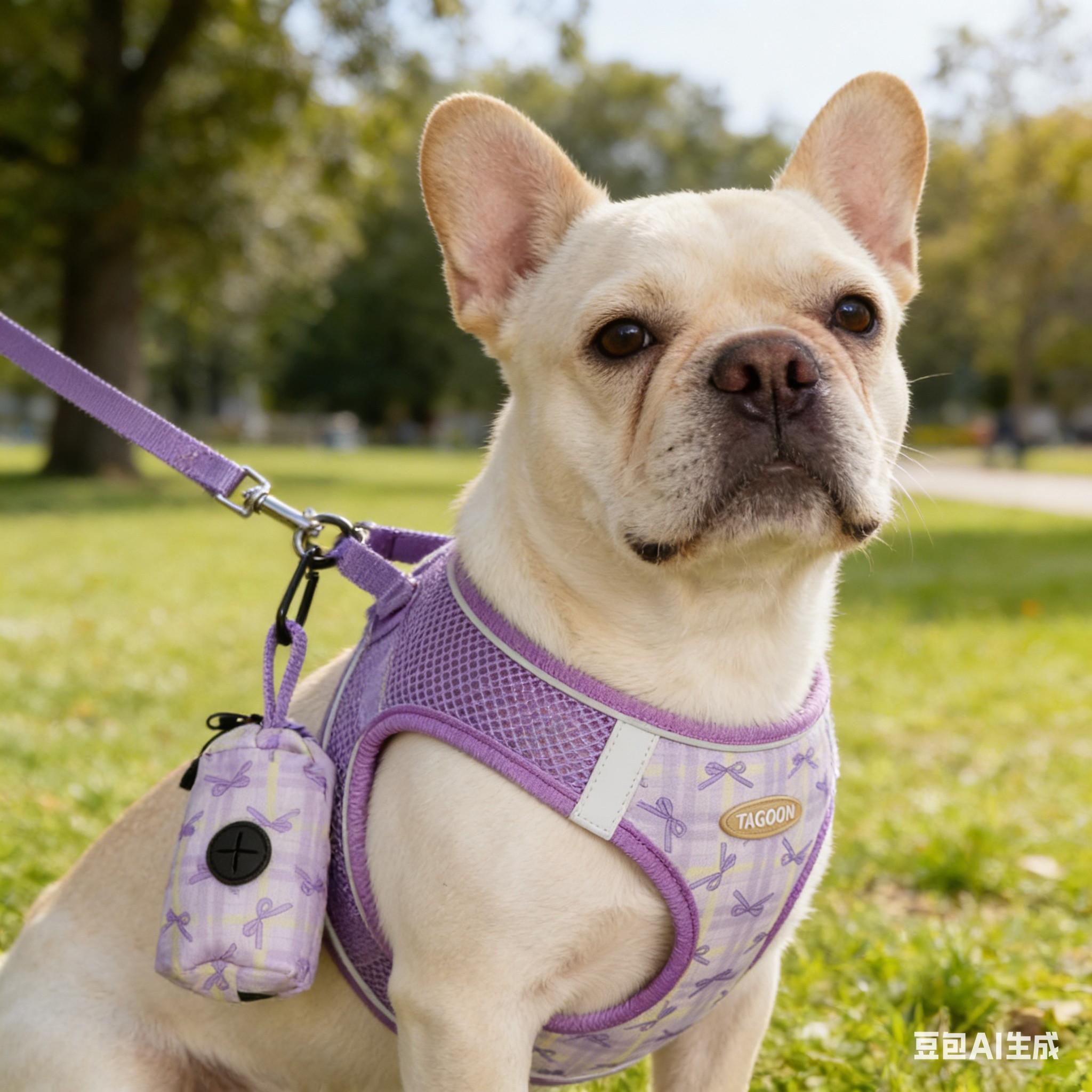Automatic Retractable Dog Leash for Small Medium Dogs, Breathable Reflective Chest Harness, Adjustable Safety Harness, No Pull Harness, Anti-Pull Night Safety Walking Rope, Harness Leash Set
