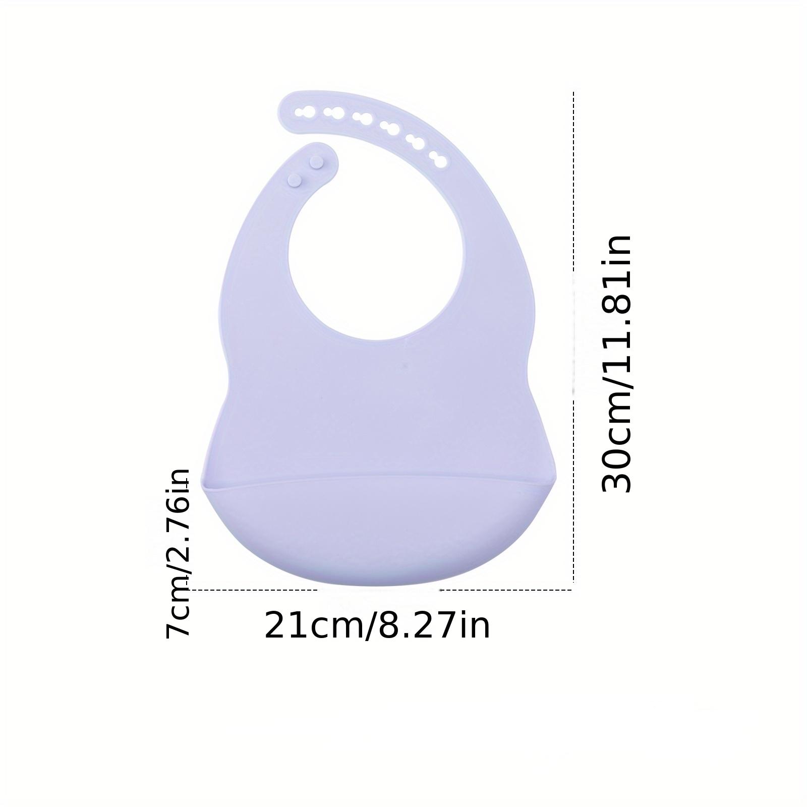 Multicolor Silicone Baby Bib Waterproof Dirty Proof Infant Feeding Bib, Durable & Comfortable Design, Perfect Gift for New Parents