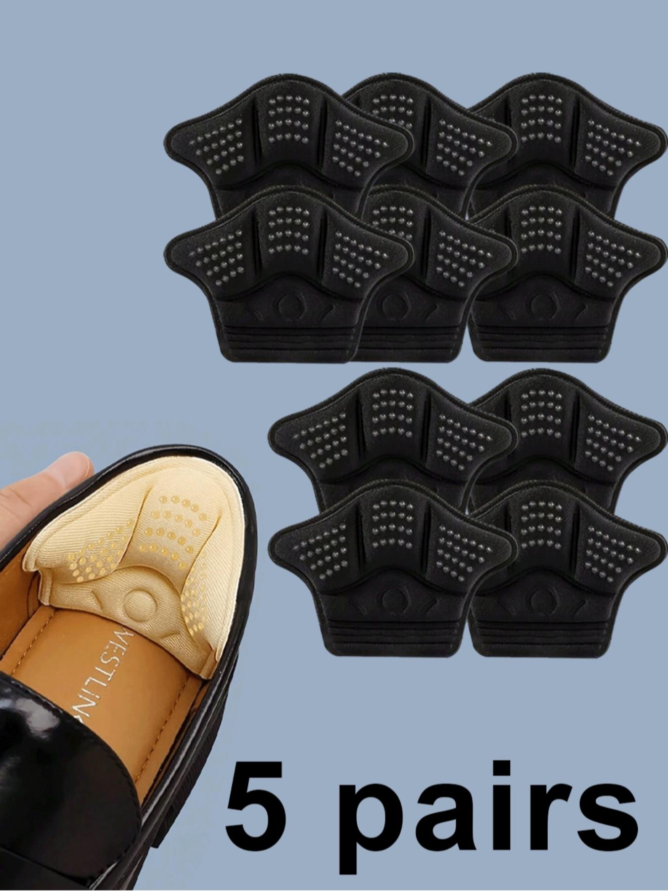 5 Double self-adhesive thickened seaweed shoes, anti-friction after slipping, flexible shoes. Black/rice color movement protects the shoes, rests the shoes. Protective backrest, anti-slip cover, closure option, clear design. Shoes, spring/summer selection