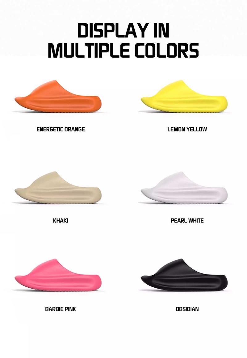 Yassia Unisex EVA thick sole Comfortable Clogs, Casual Breathable Non-slip Slippers for Indoor & Outdoor Wear