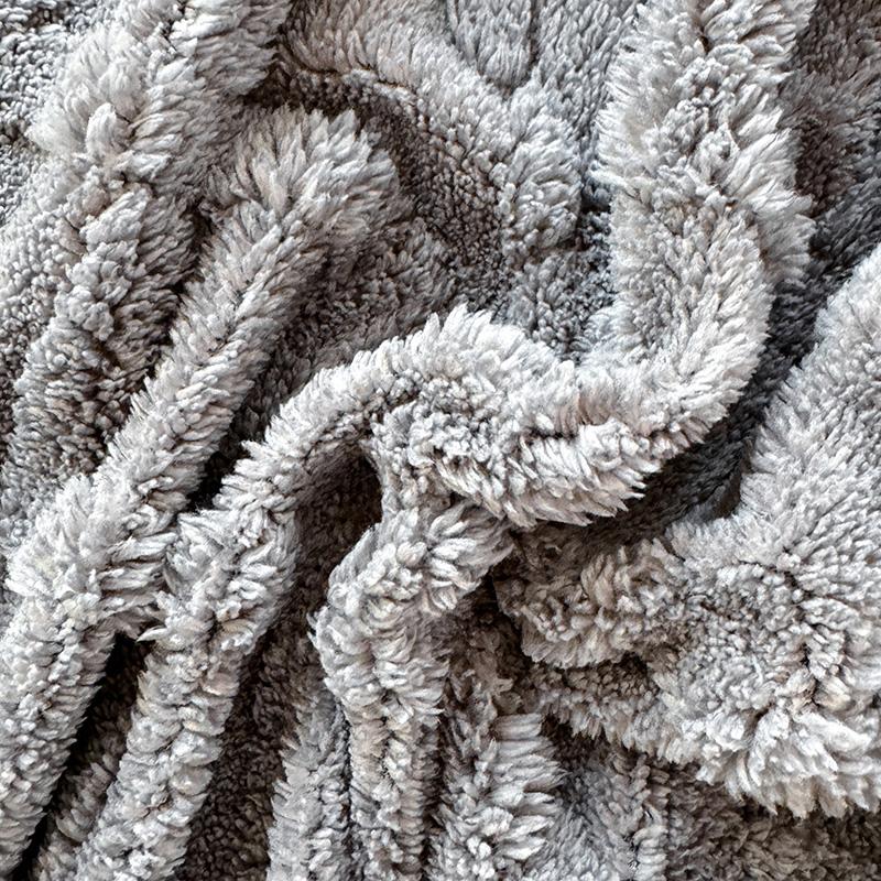 Diamond Pattern Bedding Set, Multiple Color Options, Soft Warm, Anti-Slip High Sides (11.81-13.39 Inches), Includes 1 Fitted Sheet & 2 Pillowcases