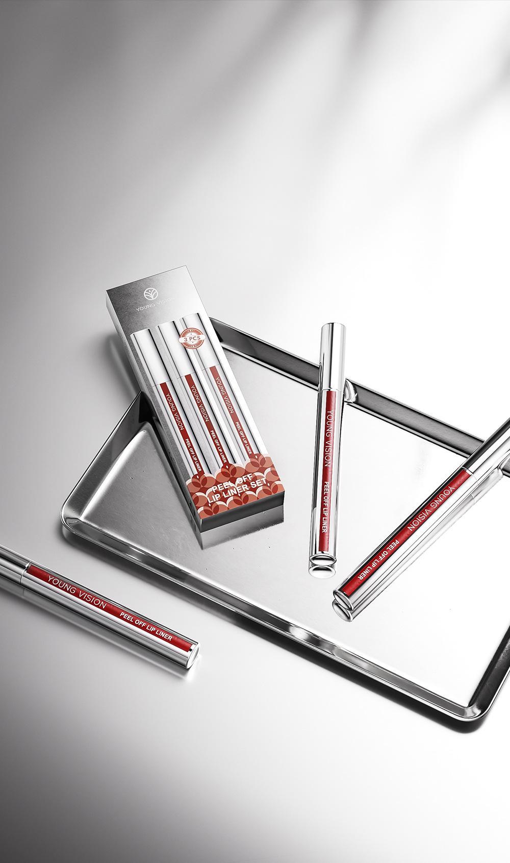 Long Lasting Tattoo Lip Gloss Peel Off, 3 Counts/set Waterproof Non-sticky Glossy Lipstick, Nourishes All Skin Types, Great for Gift, Makeup, Lip Stain, Cosmetic 3Counts/Set non-stick cup transfer diy eyelash extension