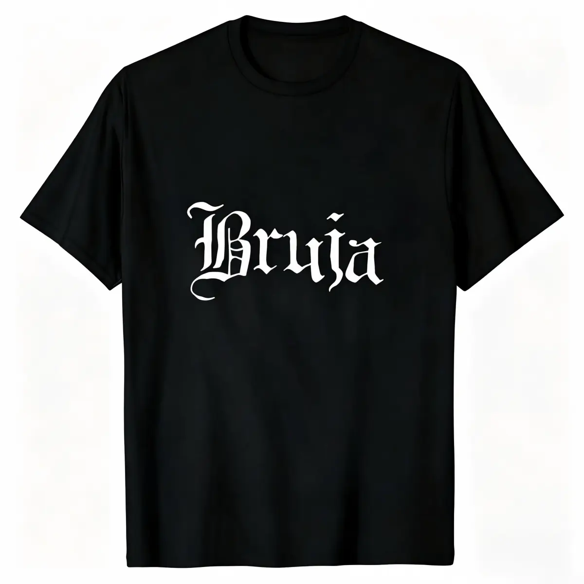 Unisex Short-Sleeve Round Neck Casual Trendy Tee - Mexicana Bruja Halloween Gift for Witch Women, Sporty Chic Mexican Themed Sports Top, Dry in Shade, Machine Washable, No Dry Clean, Use Soft Detergent