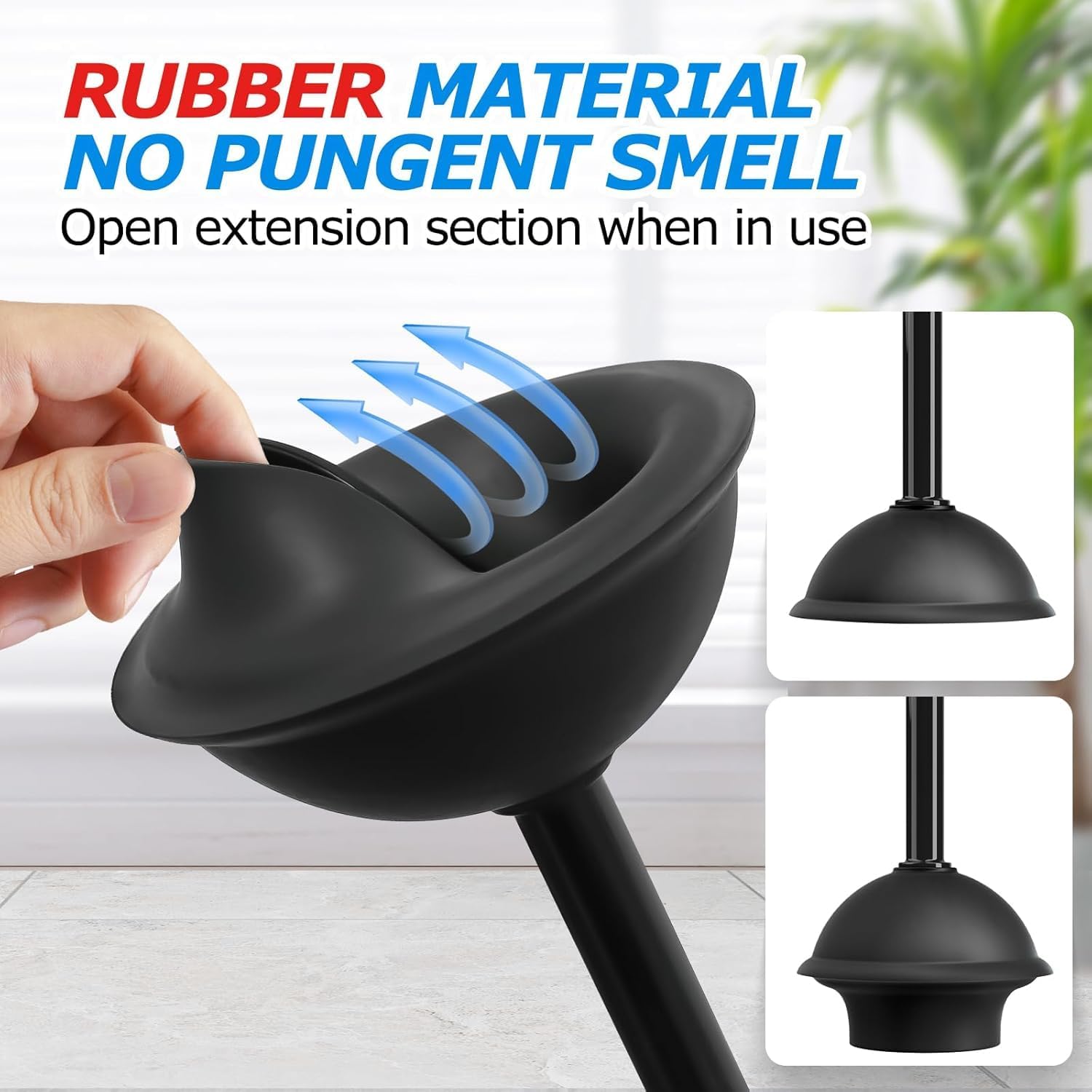 3 in 1 Toilet Brush and Plunger Set,Toilet Bowl Brush Plunger Set,Toilet Brush Plunger Combo,Cleaning Brush,Cleaning Supplies, Crevice Cleaning Brush, Bathroom Cleaning Tools