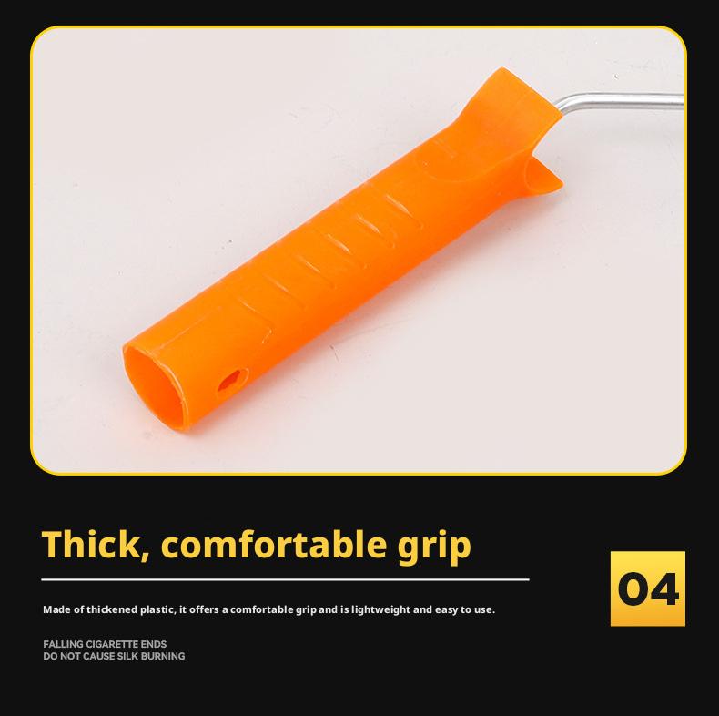 Roller Brush 9inch Paint Brush No-Dead-Angle Roller Brush for Wall Decoration Painting Tools