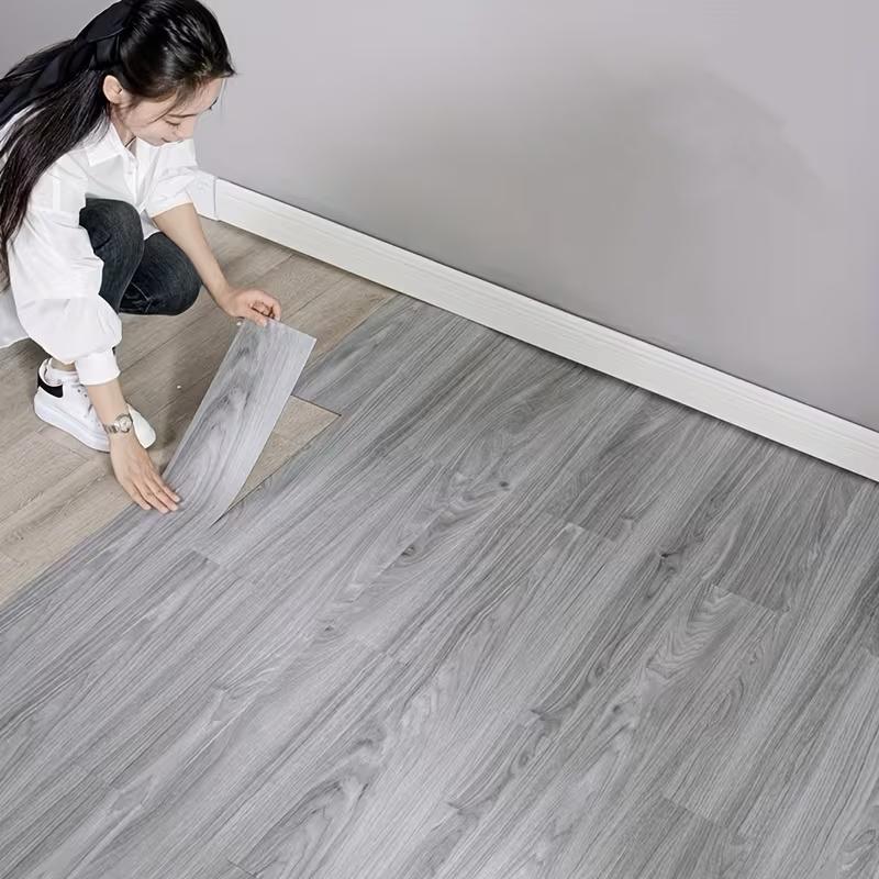20/40 Self-Adhesive Vintage Wood Grain Waterproof Flooring Tiles - Easy to Peel and Stick, Durable PVC Floor,itable for Home Wall Decoration Renovation, Peel and Stick Floor, Kitchen Floor, Modern Home Decoration, Durable Floor, Floor Covering