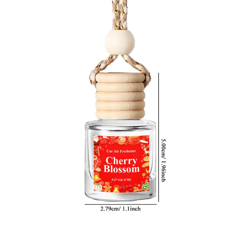 Christmas Car Air Freshener Hanging, Vanilla Cream Essential Oil Diffuser, Long Lasting Car Air Freshener, Cute Car Accessories for Women, Car Fragrance, Car Perfume, Car Interior Accessories