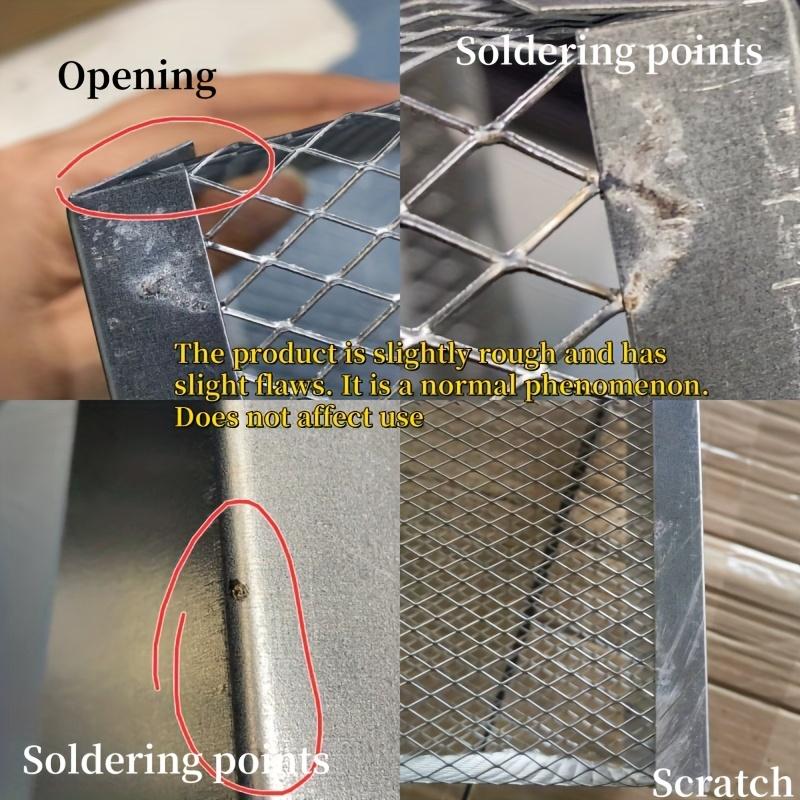 Iron automatic mouse trap, highly efficient for catching mice, continuous capture, suitable for both indoor and outdoor use